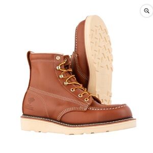 Classic Brown Leather Boots